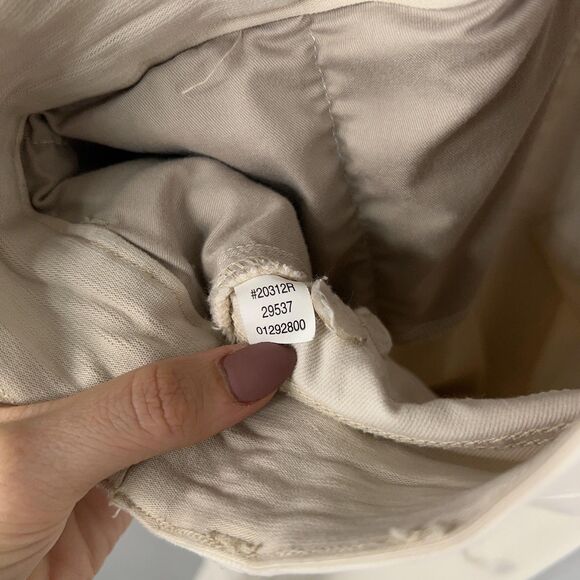 Spanx Pants Womens Small Cream High Rise Perfect Straight Wide Minimal Career - Picture 15 of 16